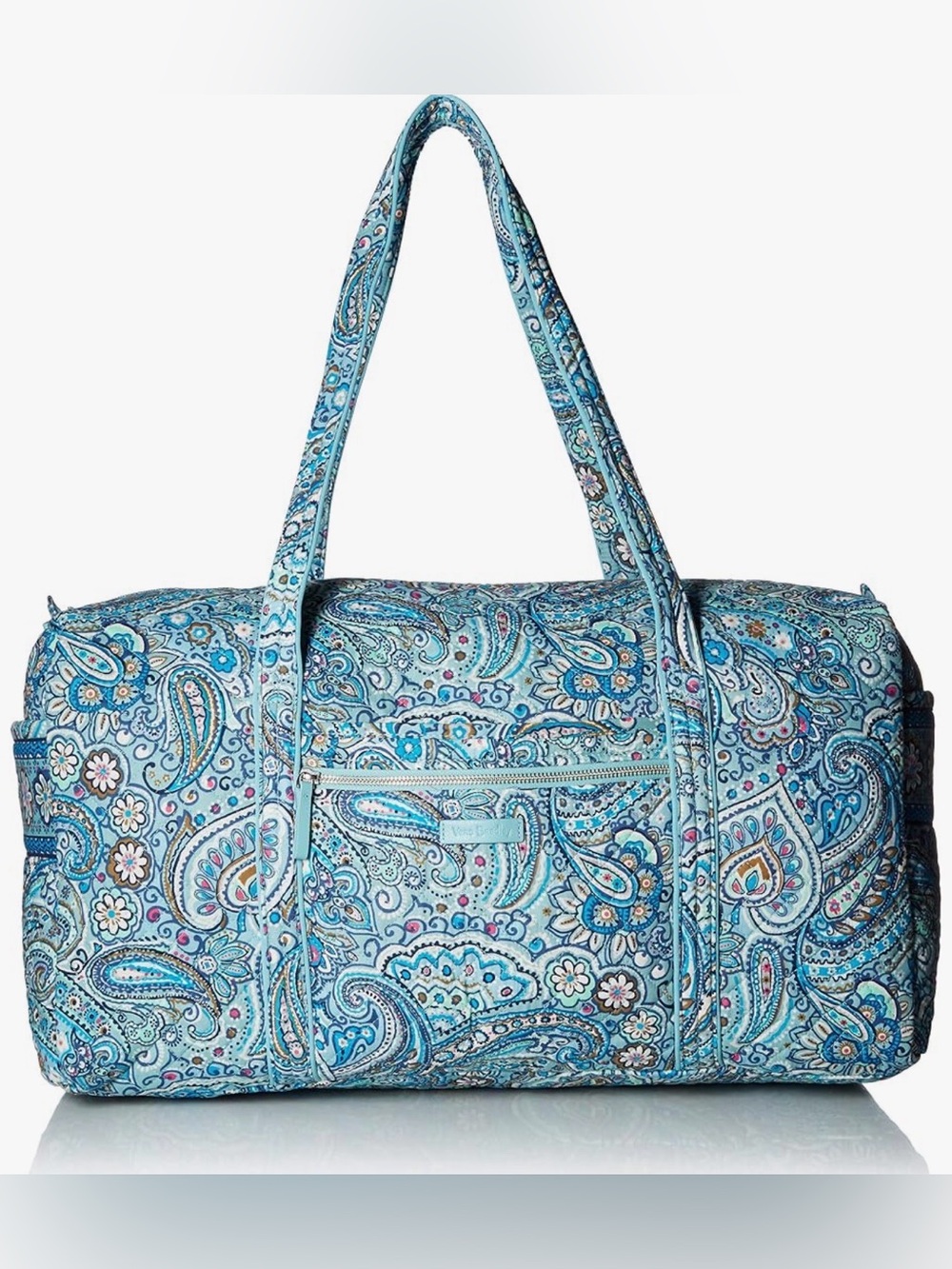 Vera Bradley Blue Paisley Large Original Duffle. Excellent condition